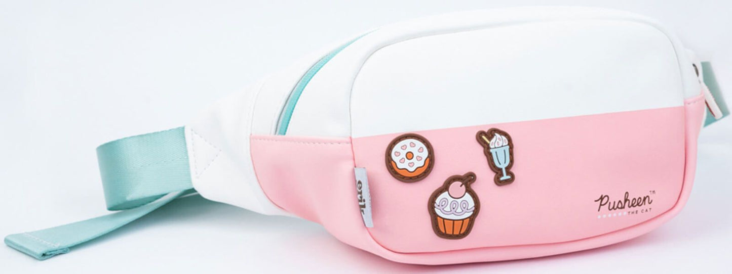 Pusheen Adjustable Pink Bumbag Waist Bag Belt Travel Bag Pencil Case 150x335x45 mm