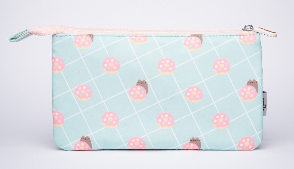 Pushee Snack Attack Pink Mint Pencil Case 215x125x30 mm
