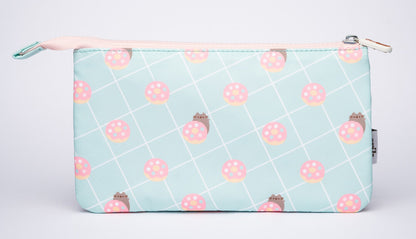 Pushee Snack Attack Pink Mint Pencil Case 215x125x30 mm