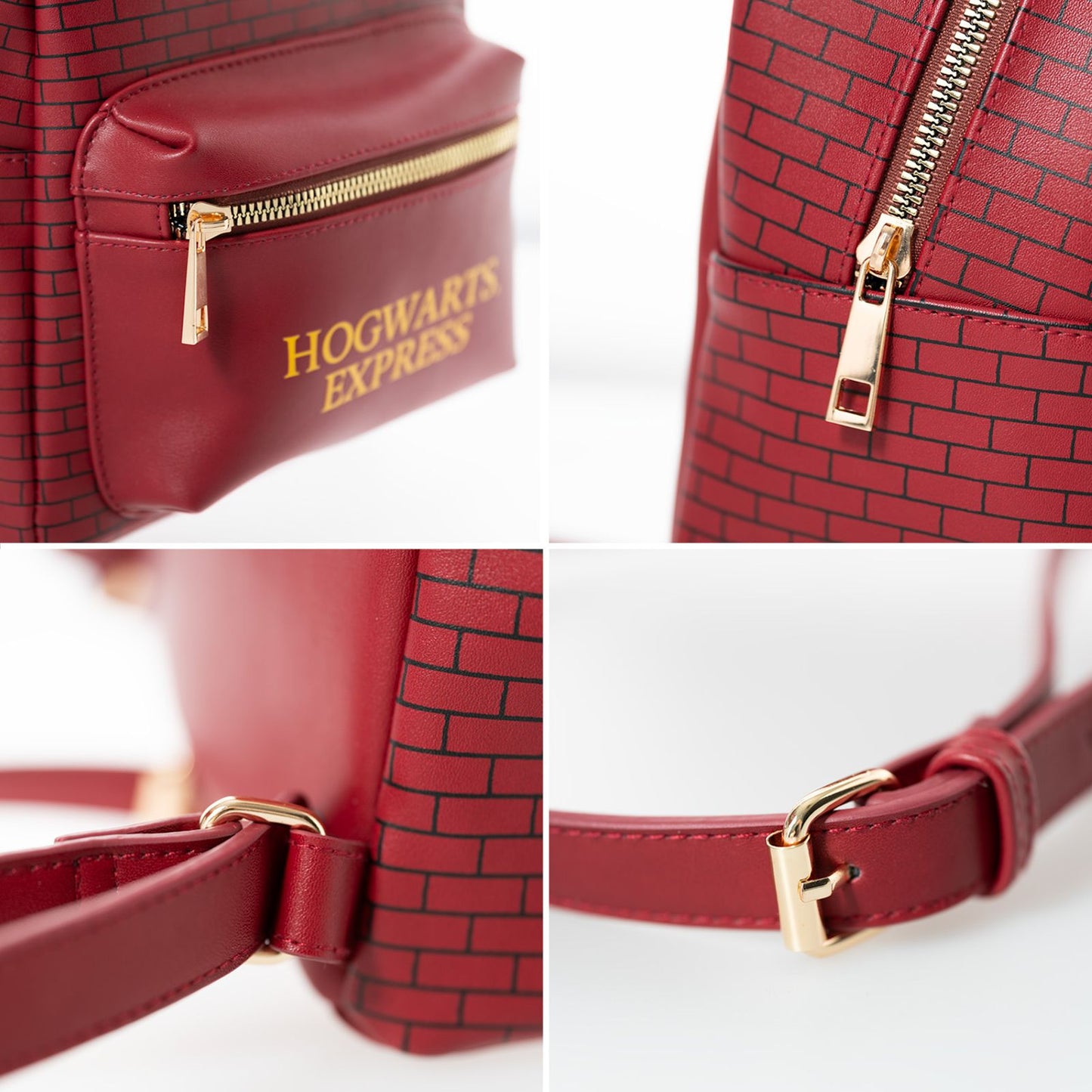 Harry Potter 9 3/4 Leather Backpack 20x26x12 cm