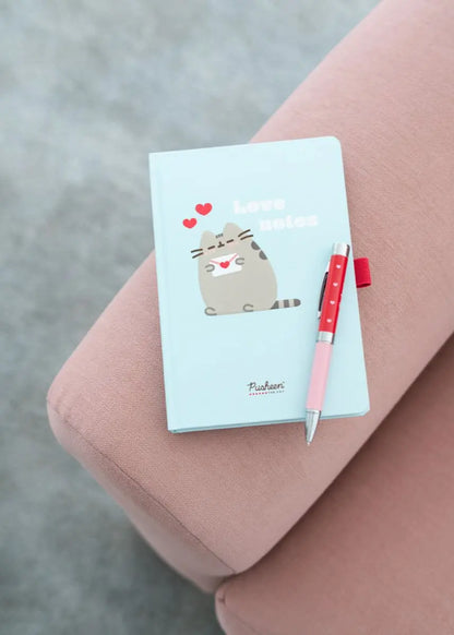 Pusheen Purrfect Love Hardcover Journal with Pen A5 Animated Movie Notebook 148x210 mm