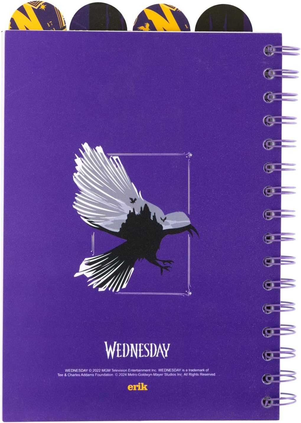 Wednesday Addams Gifts A5 Project Planner With 4 Dividers Notepad A5 Notebook Notebook 148x210 mm