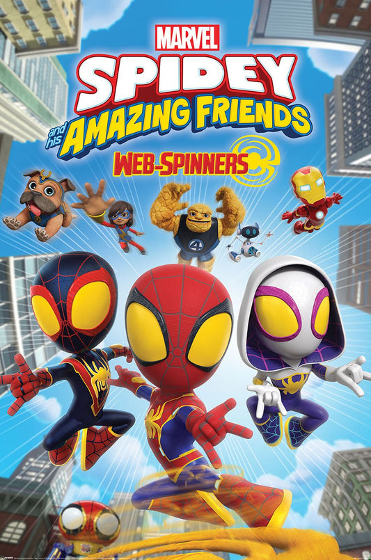 Spidey and His Amazing Friends Poster 61x91.5 cm | 24x36 inch W x H