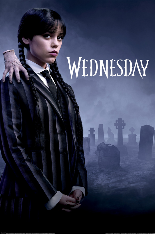 Wednesday Movie Poster in large size gift idea
