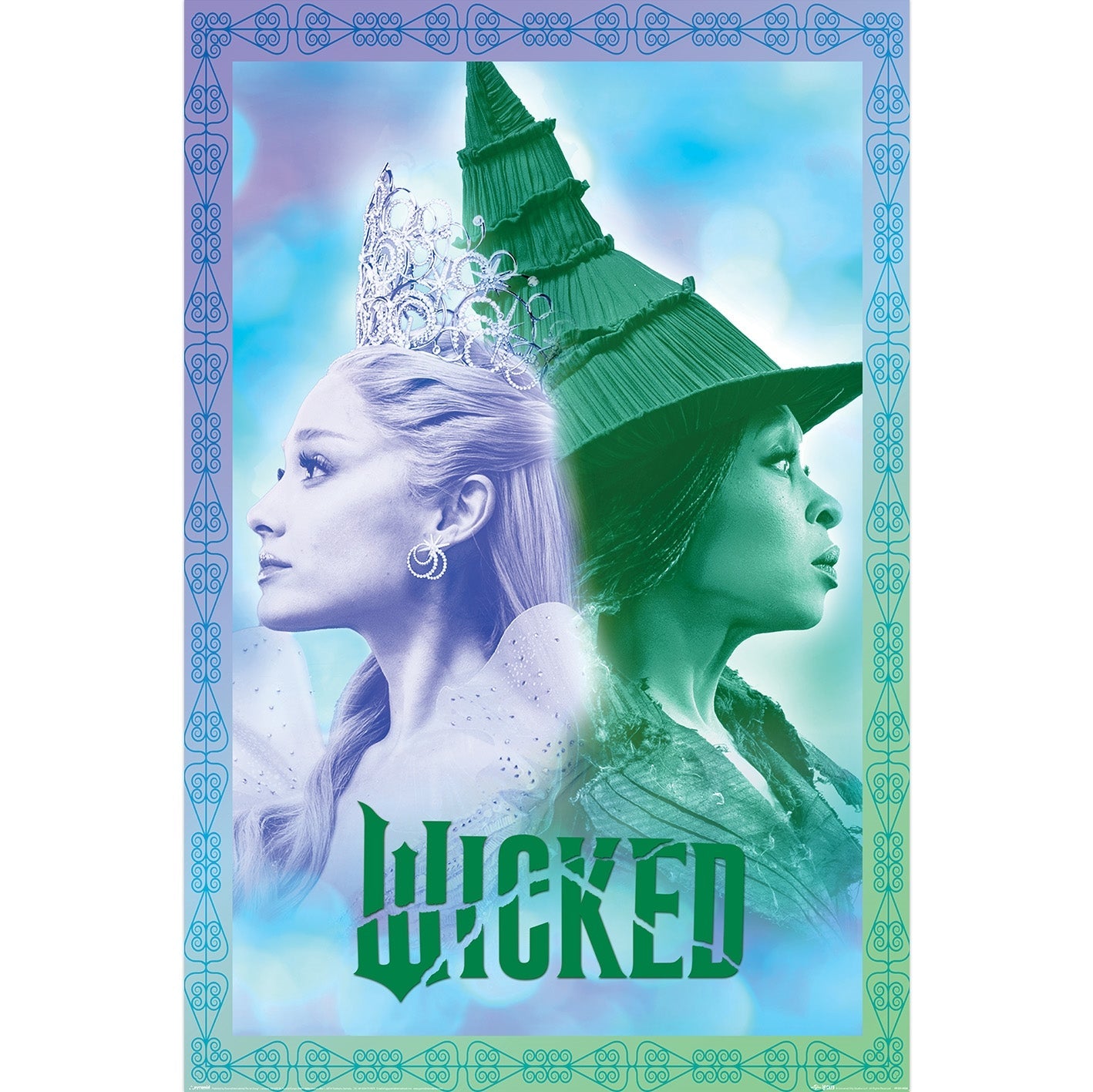 Wicked For Good Bubbles Poster Wicked