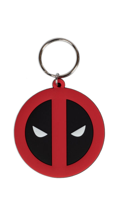 Deadpool Symbol Keyring Gifts Under 10 Pounds Keychain 4,5x7 cm