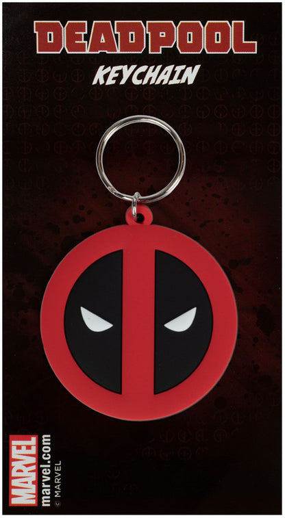 Deadpool Symbol Keyring Gifts Under 10 Pounds Keychain 4,5x7 cm