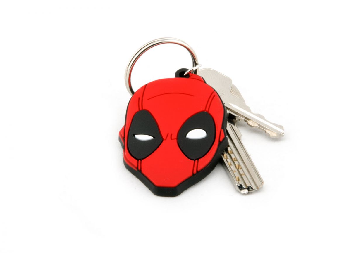 Marvel Deadpool Keyring Gifts Under 10 Pounds Keychain 4,5x7 cm