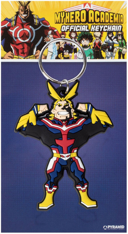 My Hero Academia All Might Keyring Gifts Under 10 Pounds Keychain 4,5x7 cm