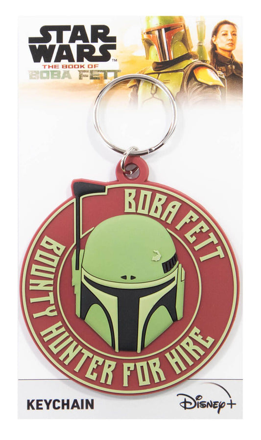 Star Wars The Book Of Boba Fett Keyring Gifts Under 10 Pounds Keychain 4,5x7 cm