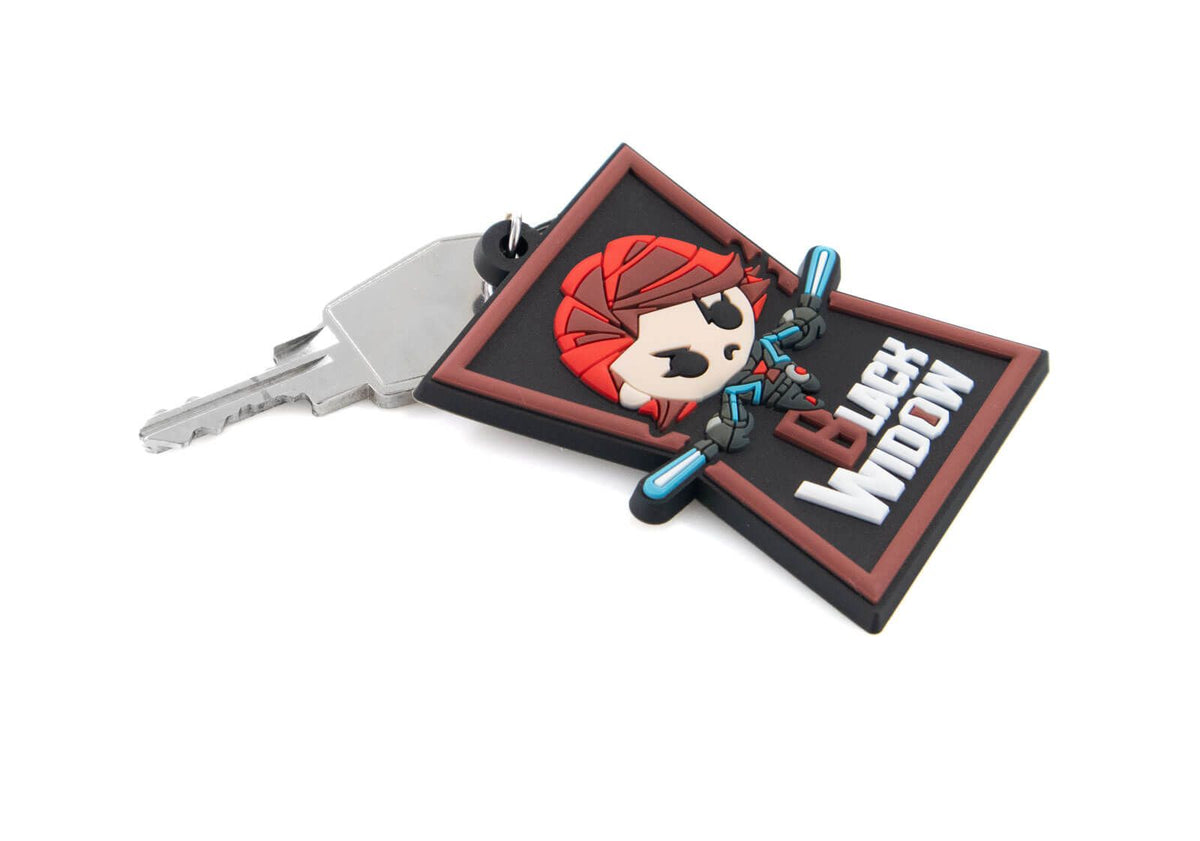 Marvel Black Widow Keyring Gifts Under 10 Pounds Keychain 4,5x7 cm
