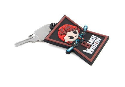Marvel Black Widow Keyring Gifts Under 10 Pounds Keychain 4,5x7 cm