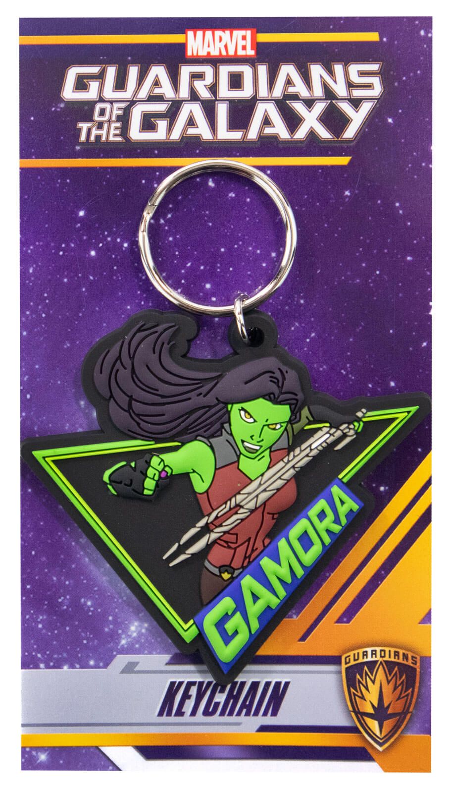 Guardians Of The Galaxy Keyring Gifts Under 10 Pounds Gamora Keychain 4,5x7 cm