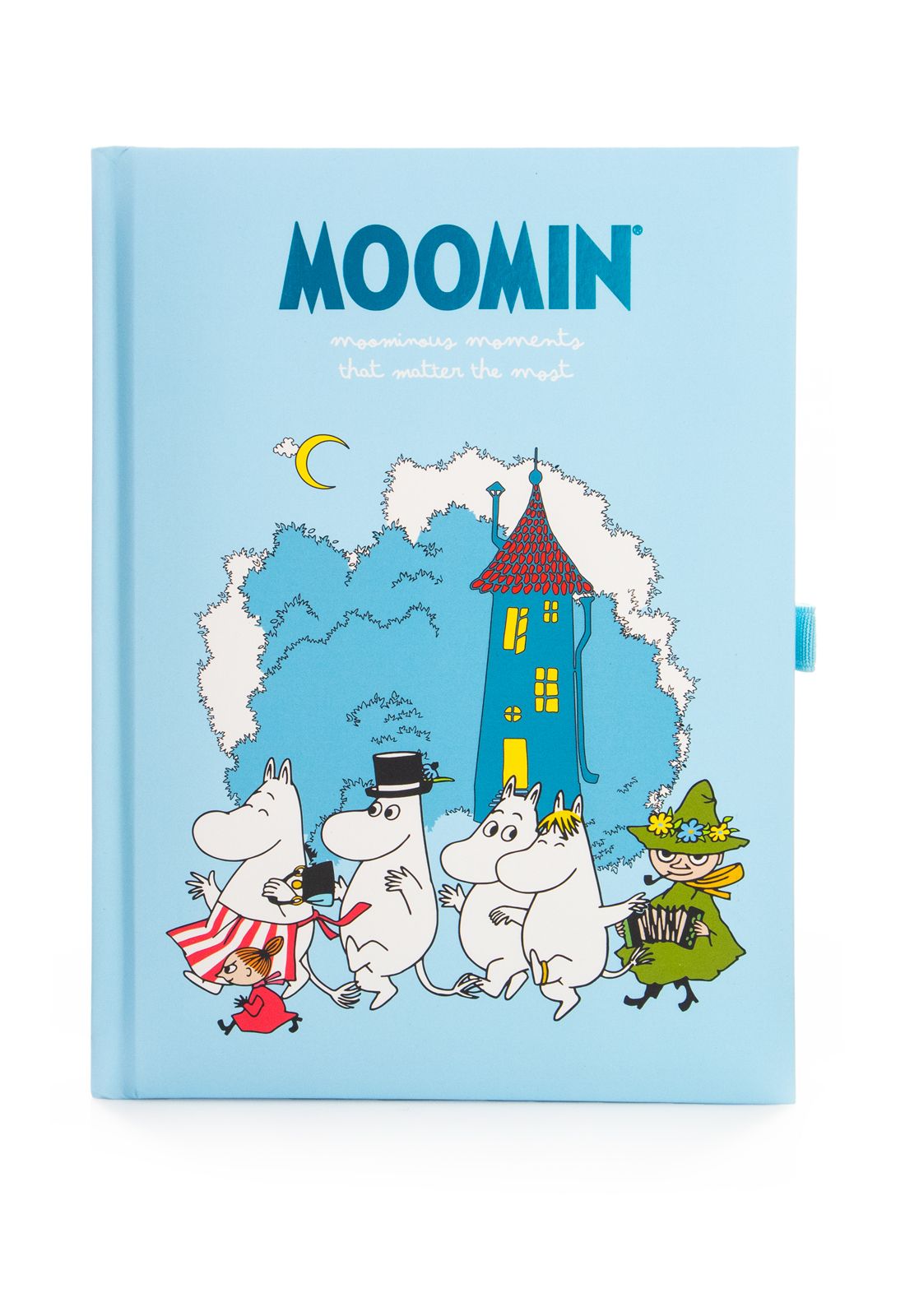 Moonin Lined A5 Journal with Pen Hardback Gift Set Notebook 26,5x26,5x2,5 cm
