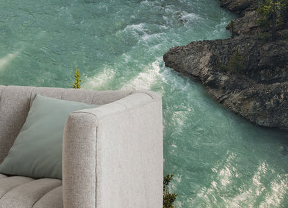Wild Canada Montain View Nature Non-woven photo wallpaper 450 cm x 250 cm | 177" x 98"