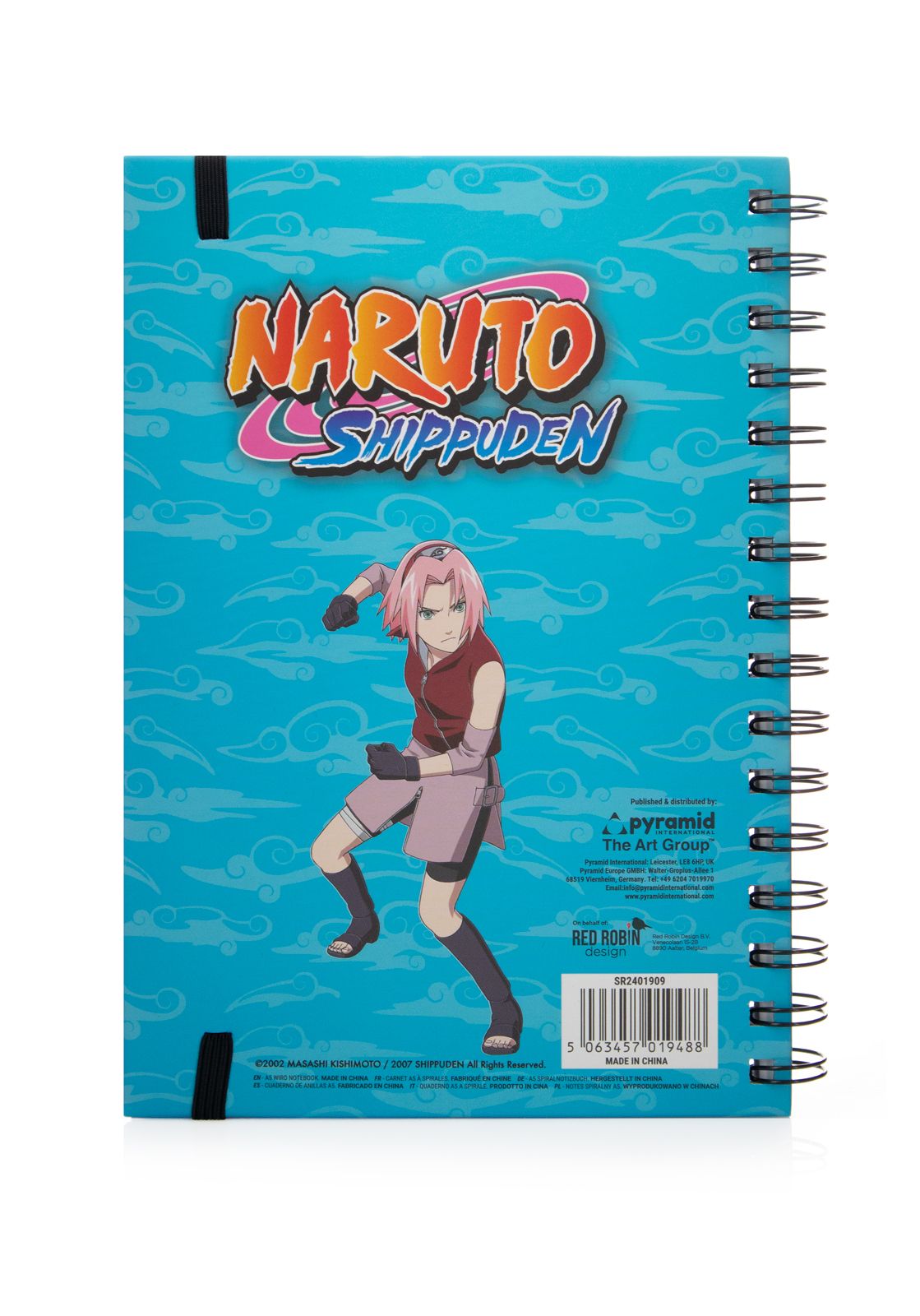 Naruto Characters Shippuden Notebook 148x210 mm