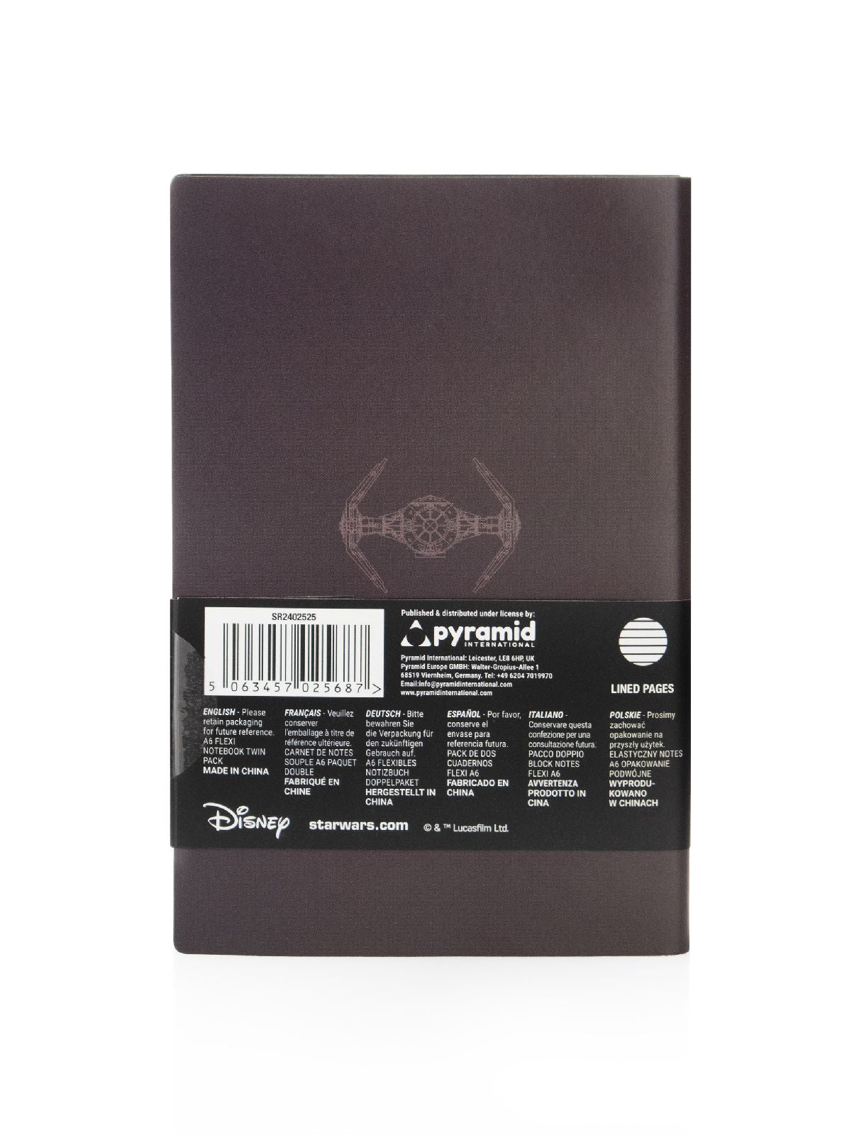 Star Wars Rebel Set Of 2 A6 Notebook 140x90 mm