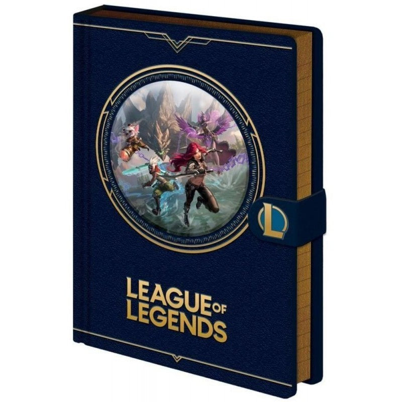 League Of Legends CHAMPIONS Notebook 148x210 mm