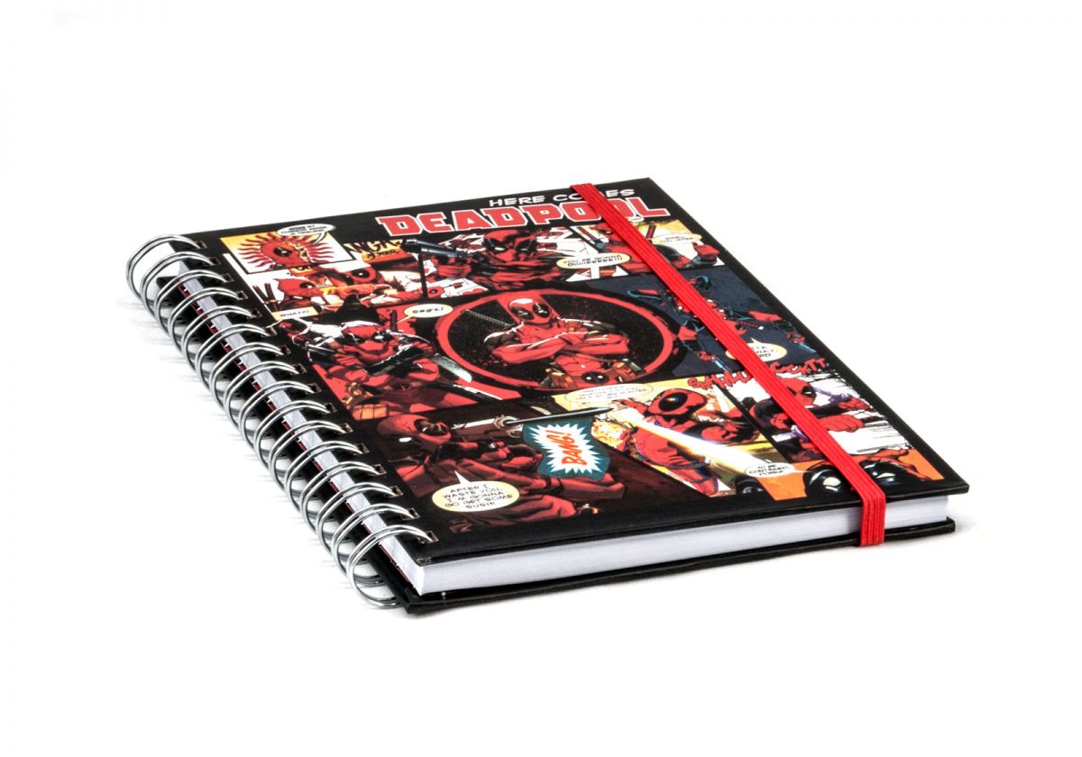 Marvel Deadpool Here Comes A5 Notebook 148x210 mm