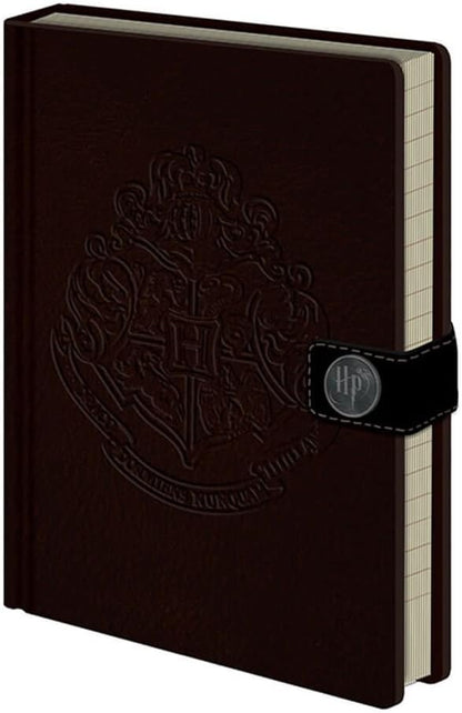 Hogwarts Crest Harry Potter Leather Notebook 148x210 mm