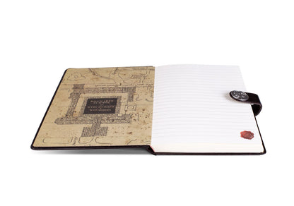 Hogwarts Crest Harry Potter Leather Notebook 148x210 mm