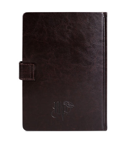 Hogwarts Crest Harry Potter Leather Notebook 148x210 mm