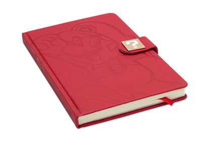 Super Mario Bros Premium Journal lined A5 Hardcover Premium Gaming Notebook 210x141 mm