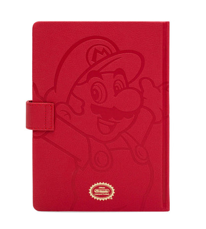 Super Mario Bros Premium Journal lined A5 Hardcover Premium Gaming Notebook 210x141 mm