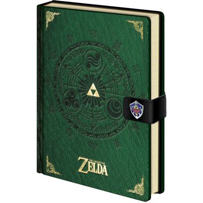 The Legend Of Zelda Green A5 Notebook 148x210 mm