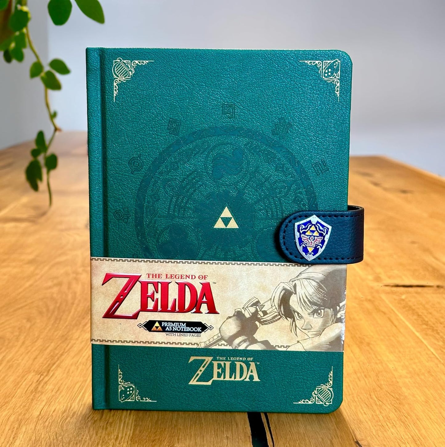 The Legend Of Zelda Green A5 Notebook 148x210 mm