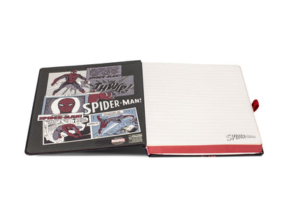 Marvel Retro Spider-Man Hardcover lined A5 Journal Animated Movie Notebook 210x141 mm