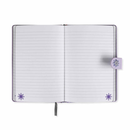 Elsa Snow Queen Disney Frozen A5 Faux Leather Lined Animated Movie Notebook 210x141 mm