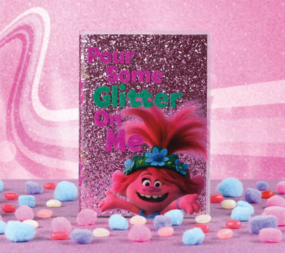Trolls World Tour Pour Some Glitter Journal Animated Movie Notebook 210x141 mm