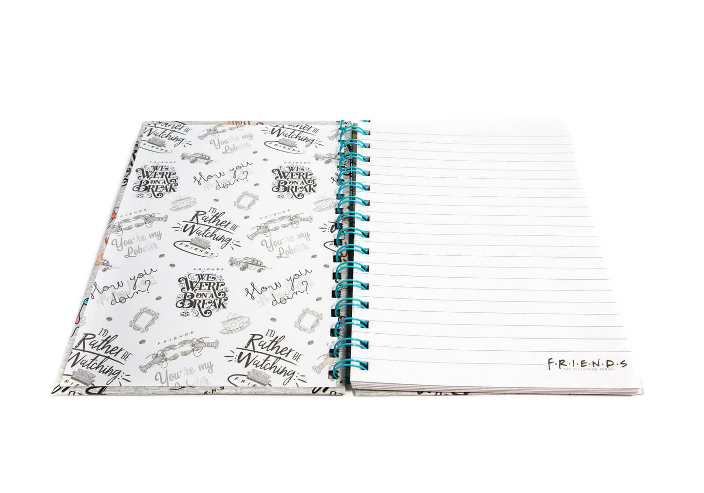 Friends Series Spiral Lined Notebook 148x210 mm