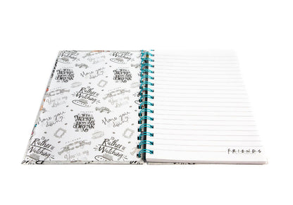 Friends Series Spiral Lined Notebook 148x210 mm
