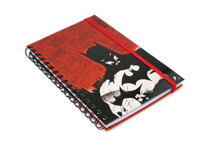 DC Comics Batman Red Harcover Lined A5 Journal Animated Movie Notebook 210x141 mm