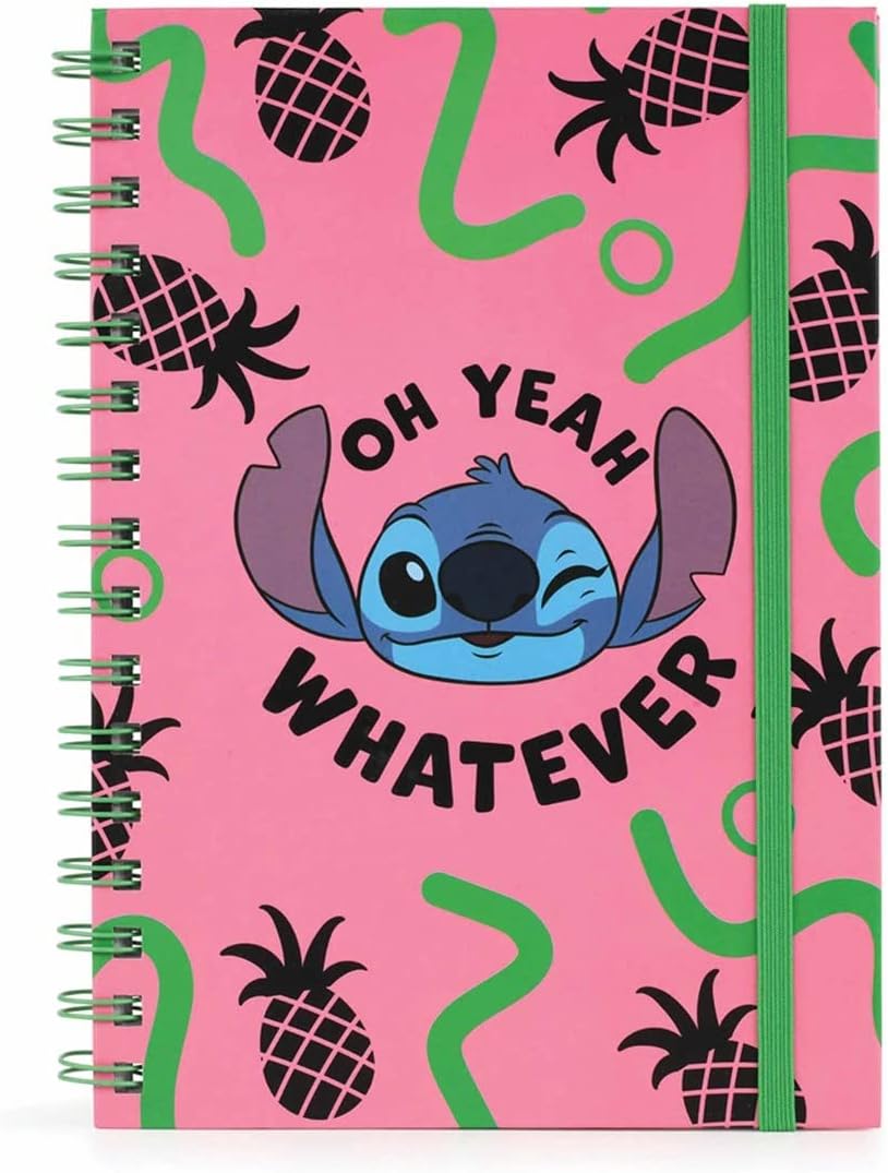 Disney Lilo and Stitch Wiro A5 Writing Book Gifts for kids Journal Journal Animated Movie Notebook 210x141 mm