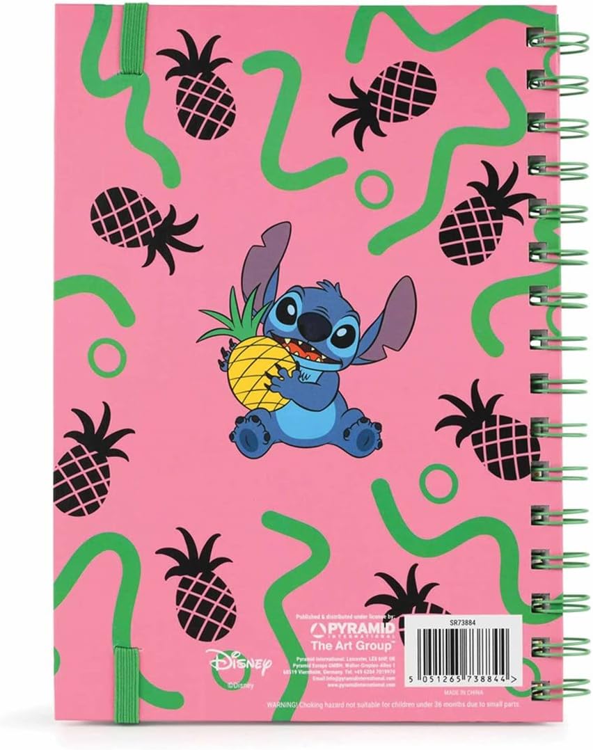 Disney Lilo and Stitch Wiro A5 Writing Book Gifts for kids Journal Journal Animated Movie Notebook 210x141 mm