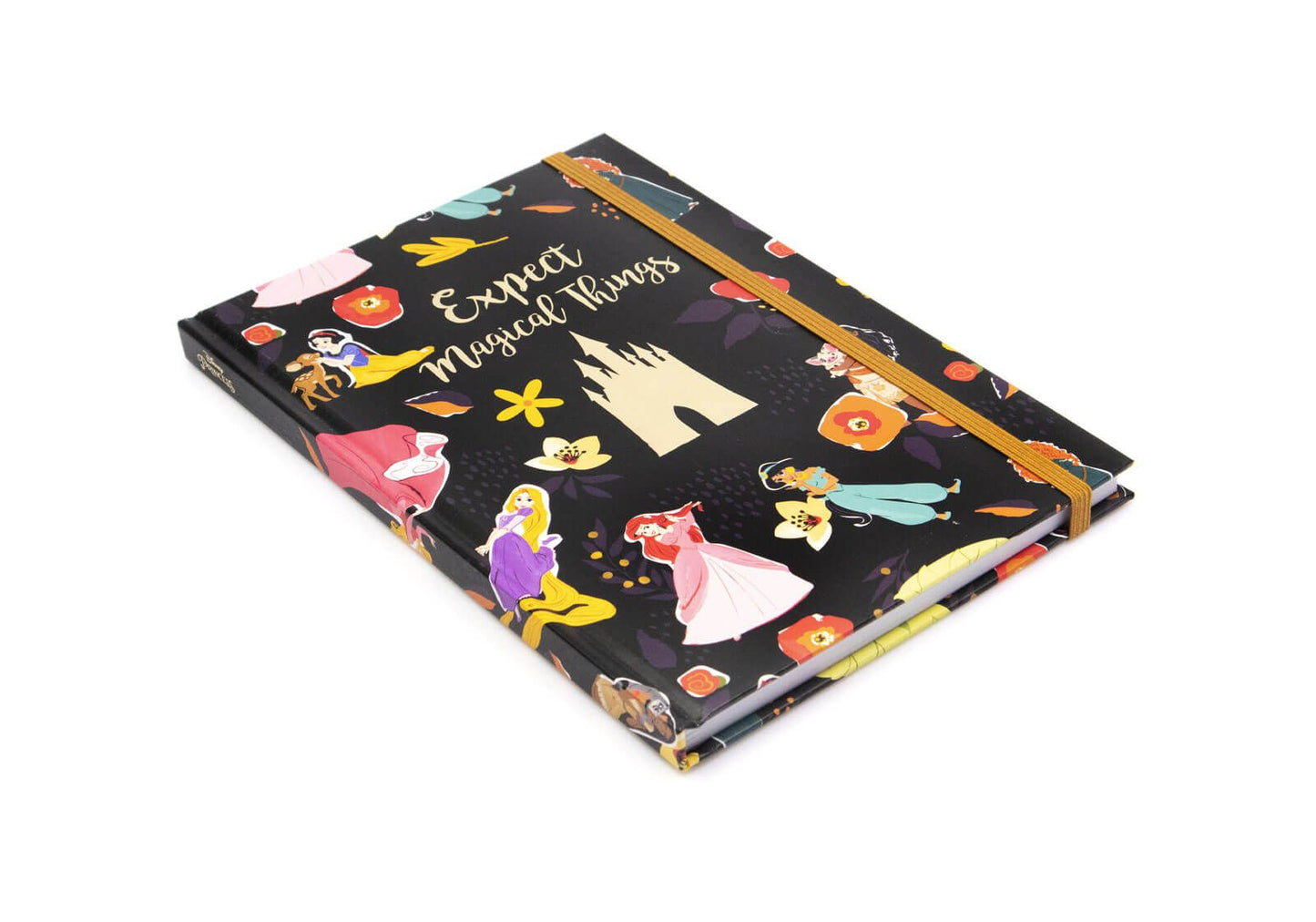 Disney Princess Expect Magical Things Hardcover lined Journal Animated Movie Notebook 210x141 mm