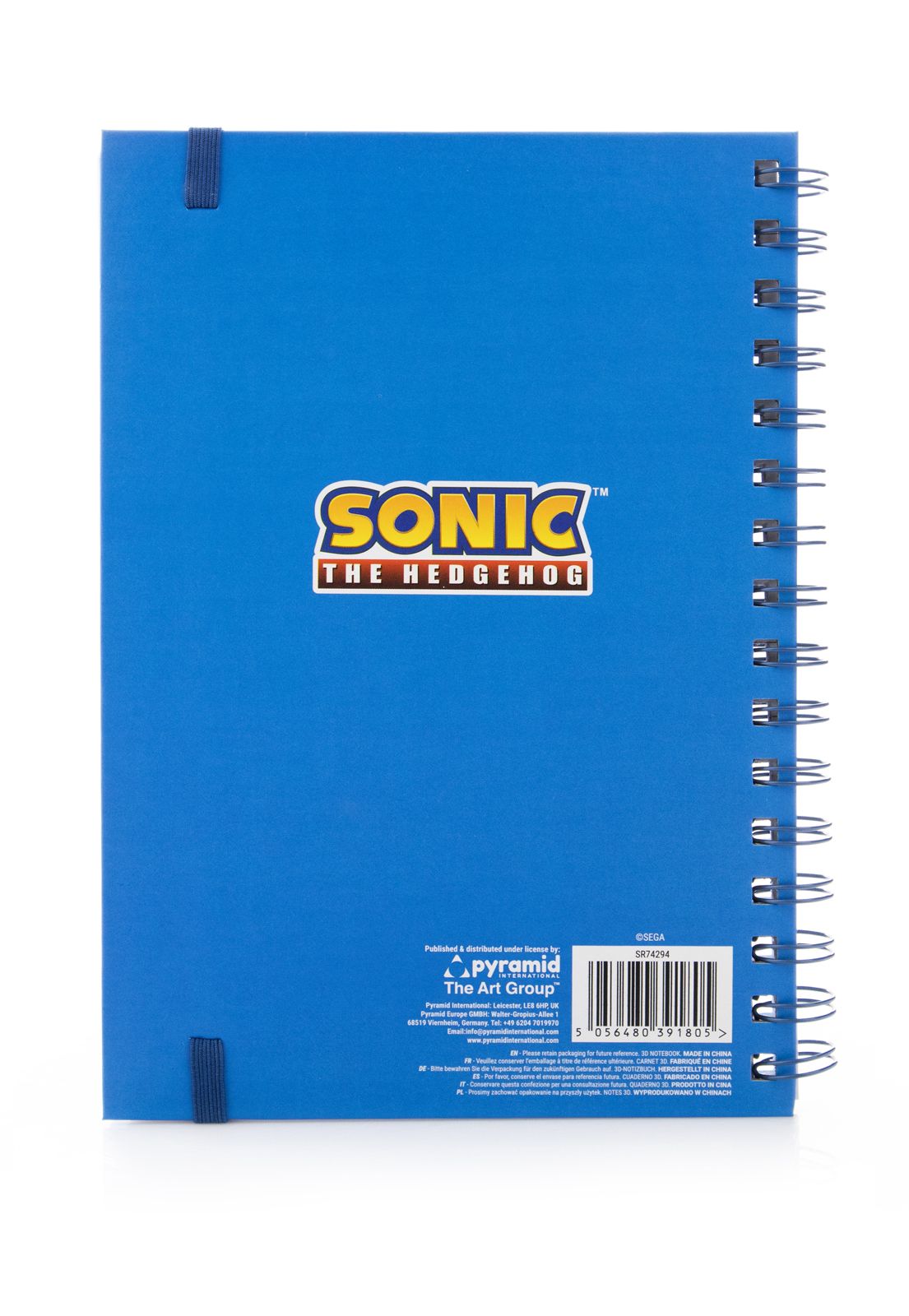 Sonic The Hedgehog Comic Strip Jump Out A5 Notebook 148x210 mm