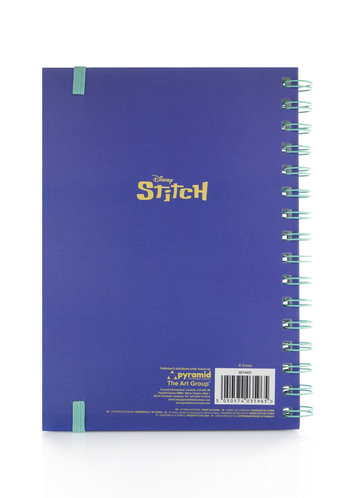 Disney Lilo And Stitch Acid Pops Hardcover Journal Lined Animated Movie Notebook 210x141 mm