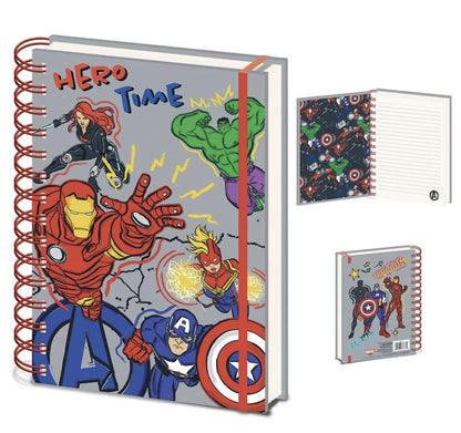 Marvel Avengers Cartoon Style A5 Notebook 148x210 mm