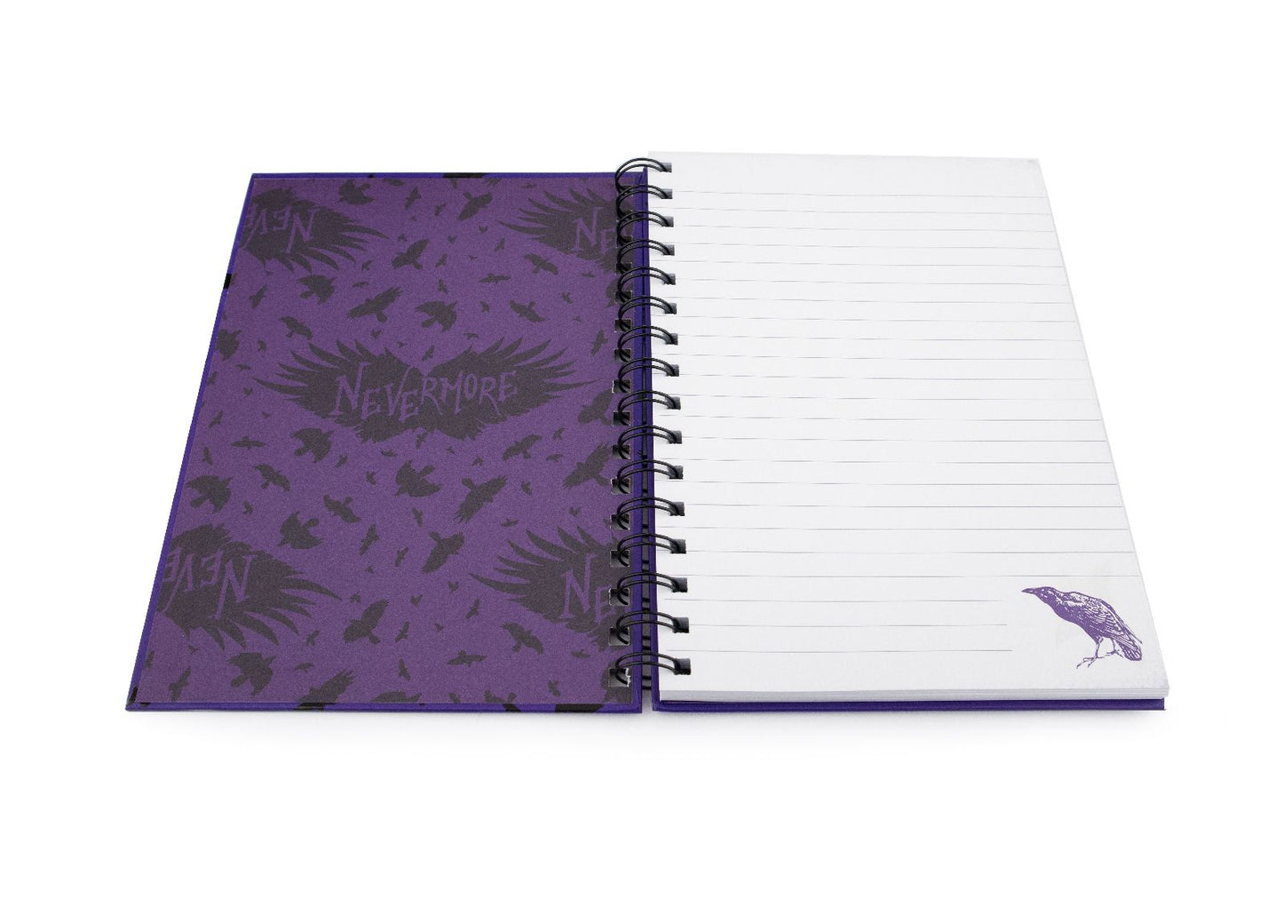 Wednesday Ravens Purple A5 Notebook 148x210 mm