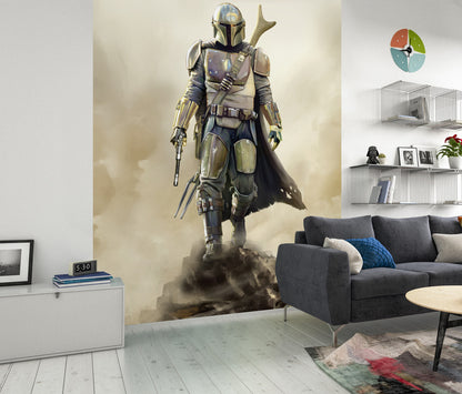 Star Wars The Mandalorian The Hunter XL Non-Woven Wallpaper Mural 200 cm x 280 cm (78" x 110")