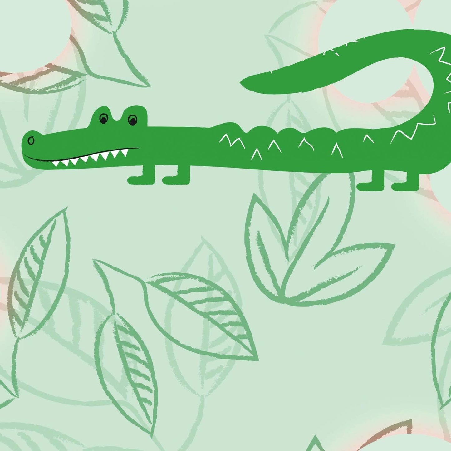 Disney Mickey Mouse Childrens Bedroom Green Pastel Wallpaper 10.05 x 0.53 m