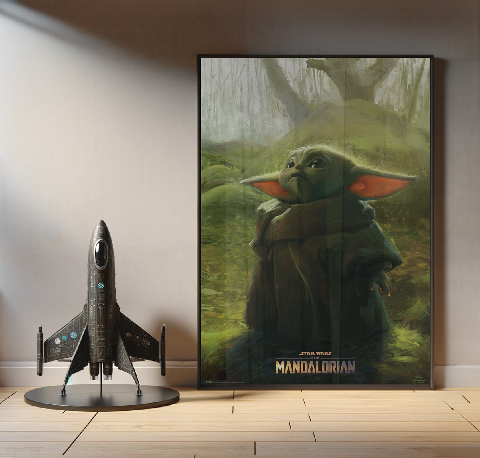 Mandalorian Framed and Unframed Posters