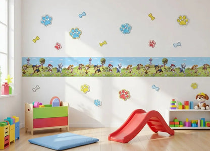 Paw Patrol wallpaper border for kids room