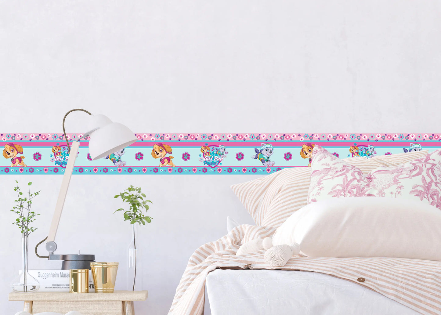 Paw Patrol Puppies Self-Adhesive Wallpaper Wall Border Roll (H x W) 0.138m x 5m