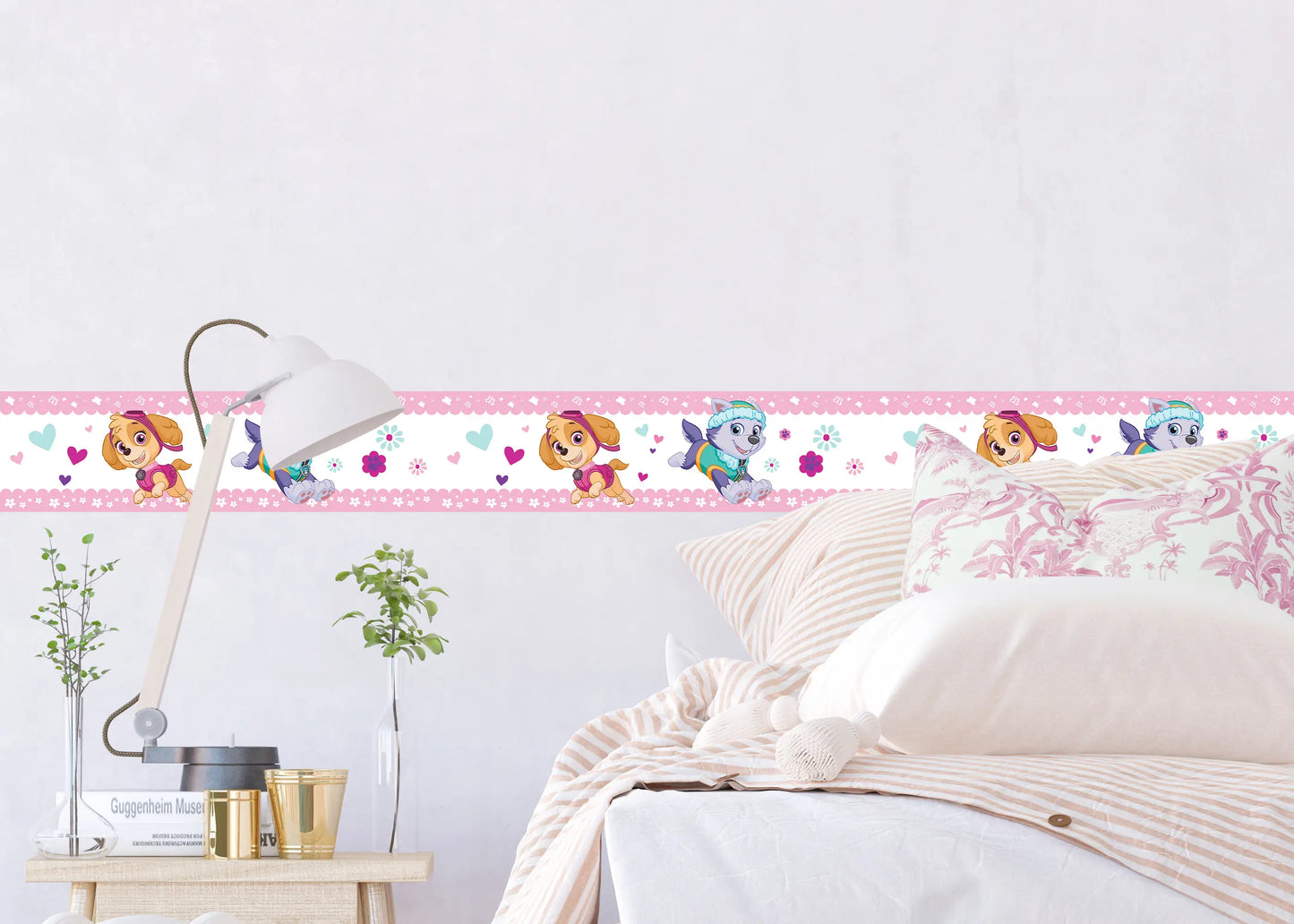Paw Patrol Puppies Self-Adhesive Wallpaper Wall Border Roll (H x W) 0.138m x 5m