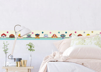 Paw Patrol Puppies Self-Adhesive Wallpaper Wall Border Roll (H x W) 0.138m x 5m